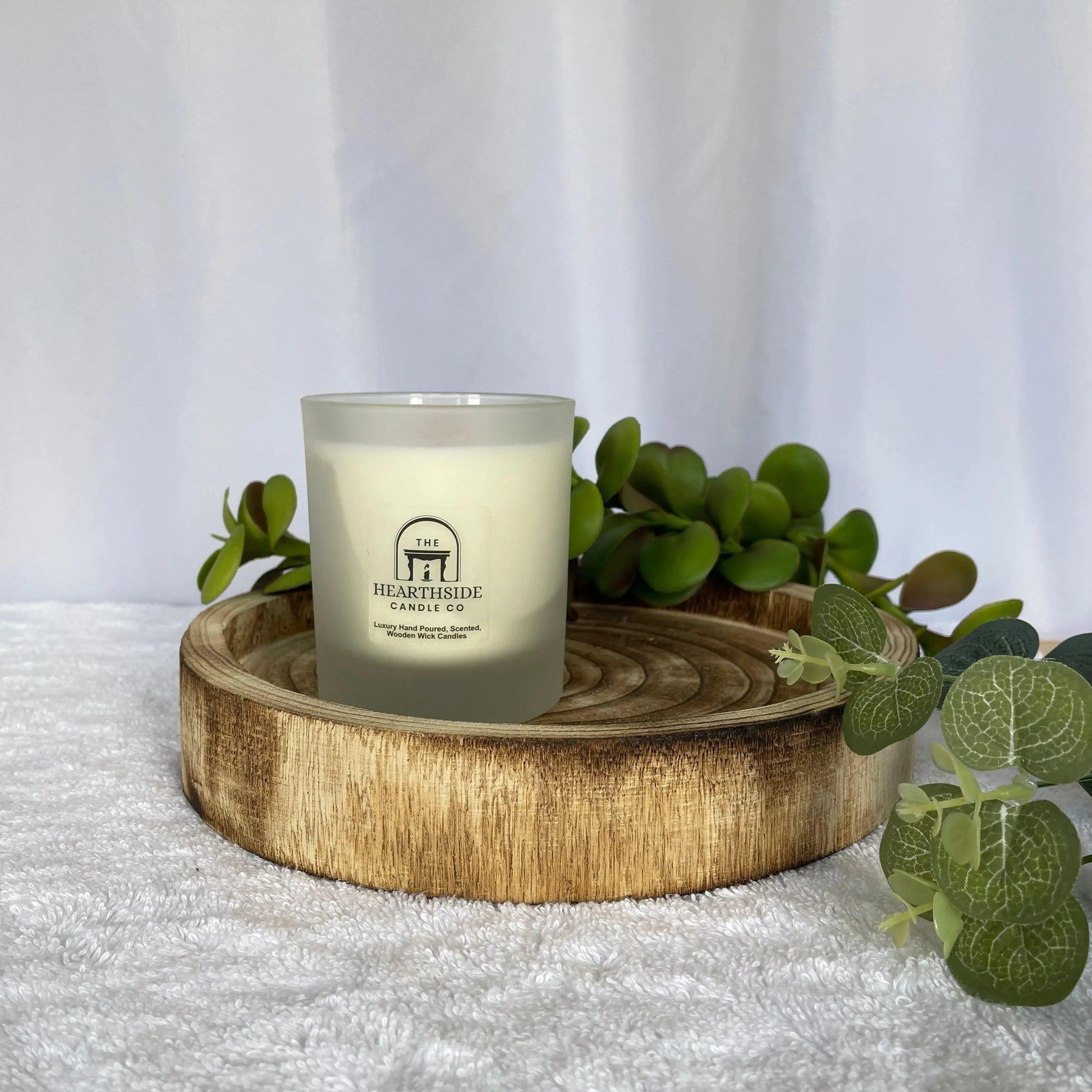 Pear Orchard Candle-Luxury 30cl Scented Wooden Wick Soy Wax Candle-The Hearthside Candle Co